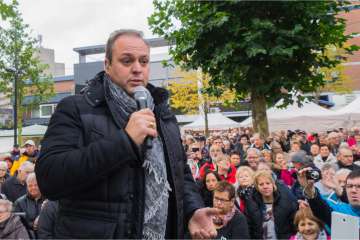 Frans Bauer op de Markt